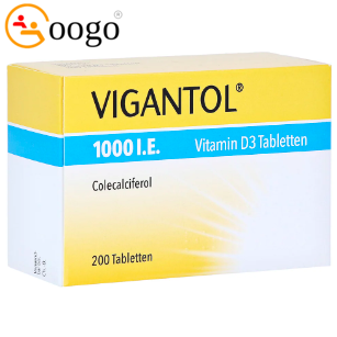 Vigantol 1000 I.E. Vitamin D3 (200 Tablets)